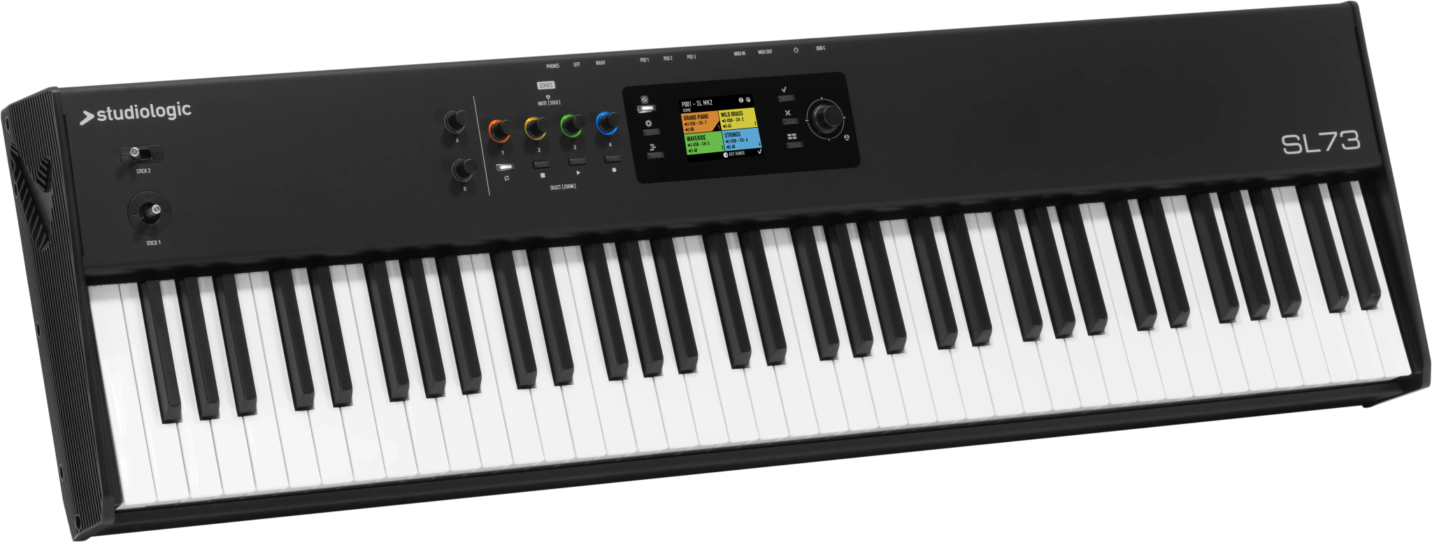 MIDI keyboard controller — Studiologic SL73
