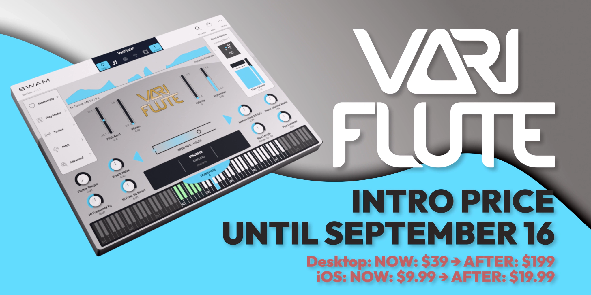 SWAM VariFlute — intro price until September 16