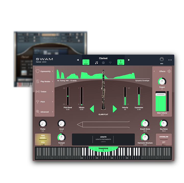 Audio modeling on sale swam saxophones