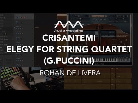 Giacomo Puccini. Crisantemi. Elegy for string quartet - Performed by Rohan De Livera