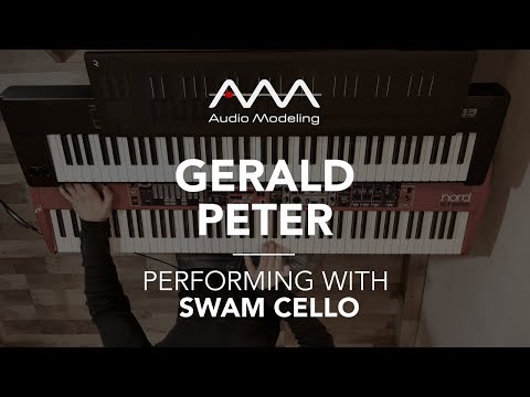 Gerald Peter performing with SWAM Cello