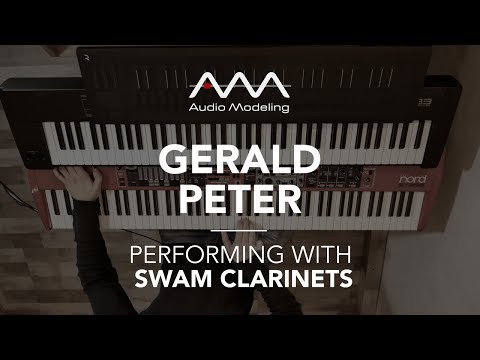 Gerald Peter performing with SWAM Clarinet
