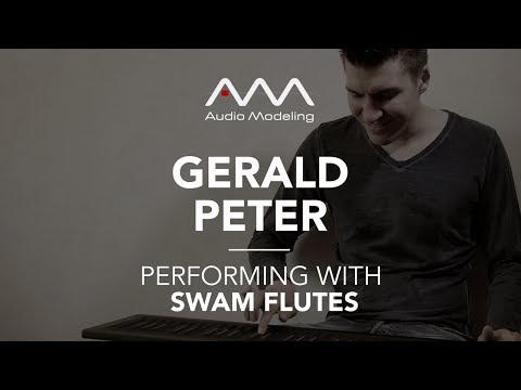 Gerald Peter performing with SWAM Flute