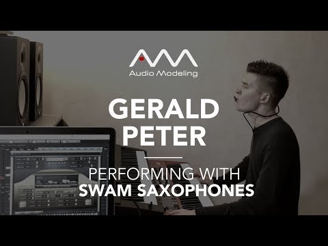 Gerald Peter performing with SWAM Soprano Sax