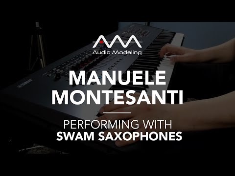 Manuele Montesanti performing with SWAM Saxophones (Baritone Sax)