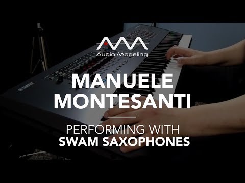Manuele Montesanti performing with SWAM Soprano Sax
