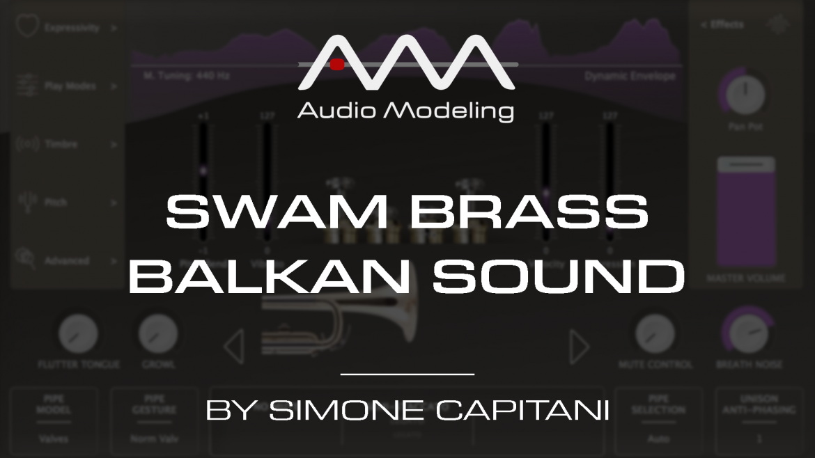 SWAM Brass Video Tutorials Balkan trumpet sound example Audio Modeling
