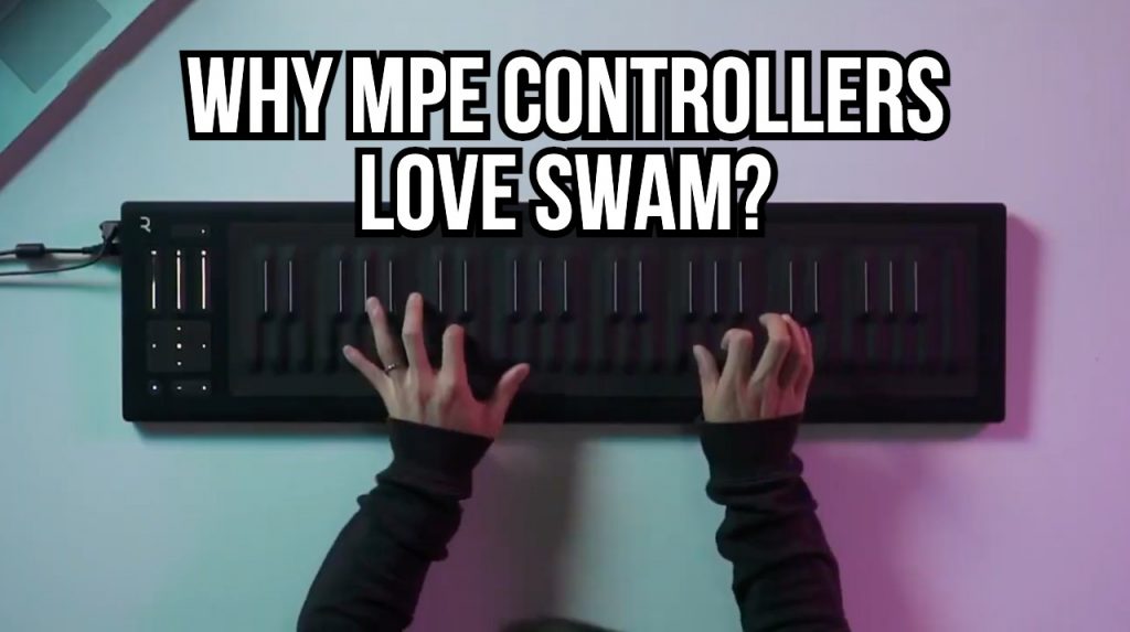 When SWAM meets MPE expressive controllers