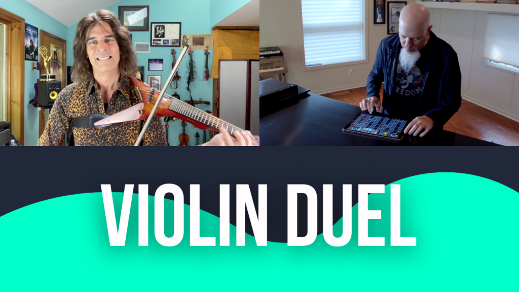 Jordan Rudess, Mark Wood Demo the GeoViolin