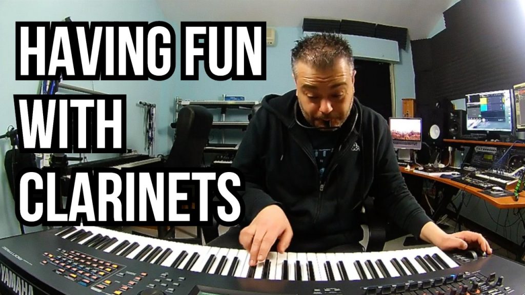 Manuele Montesanti plays virtual Clarinets