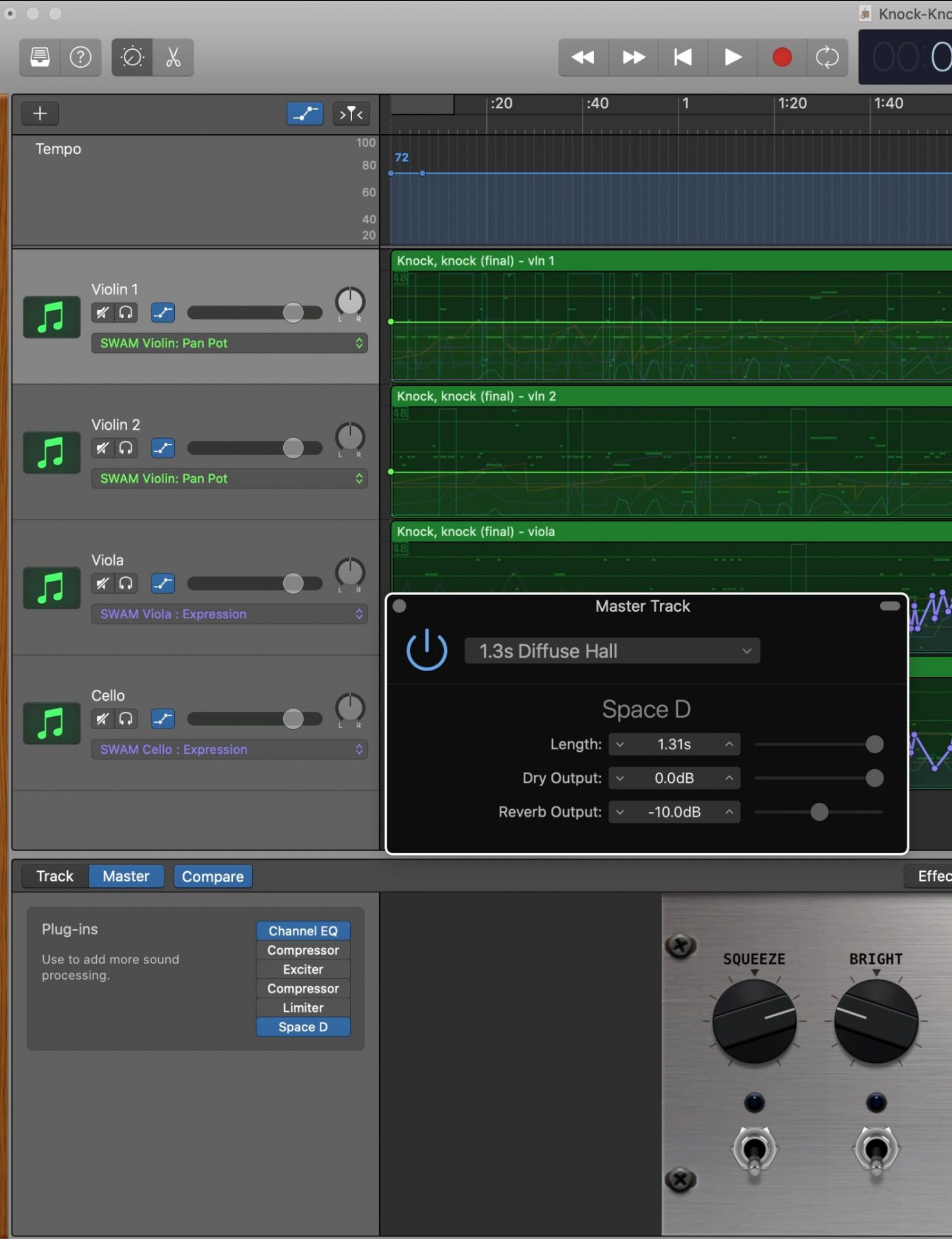 How to Create a String Quartet Mockup With SWAM Solo Strings