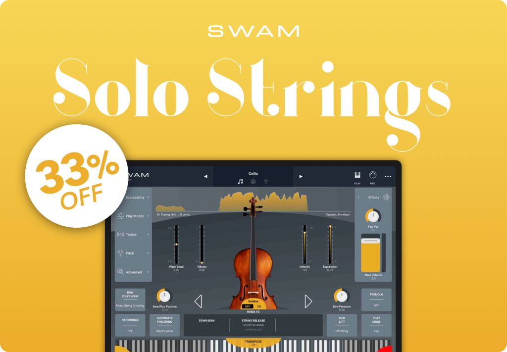 swam solo strings