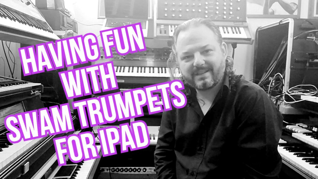 Roger Gentile plays SWAM Trumpet on iPad
