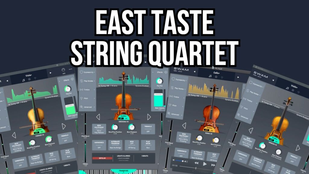 Solo Strings v3 (unusual) Virtual Quartet by t 1!
