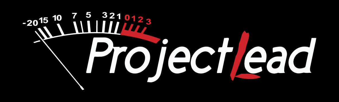 Project lead vu meter logo