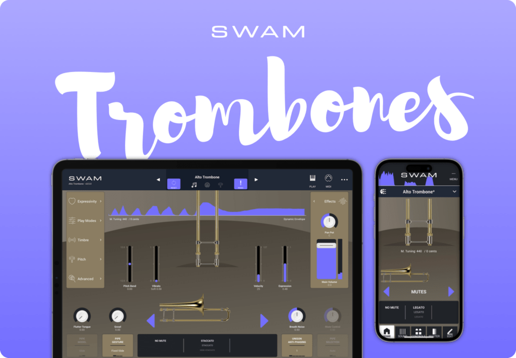 swam trombones