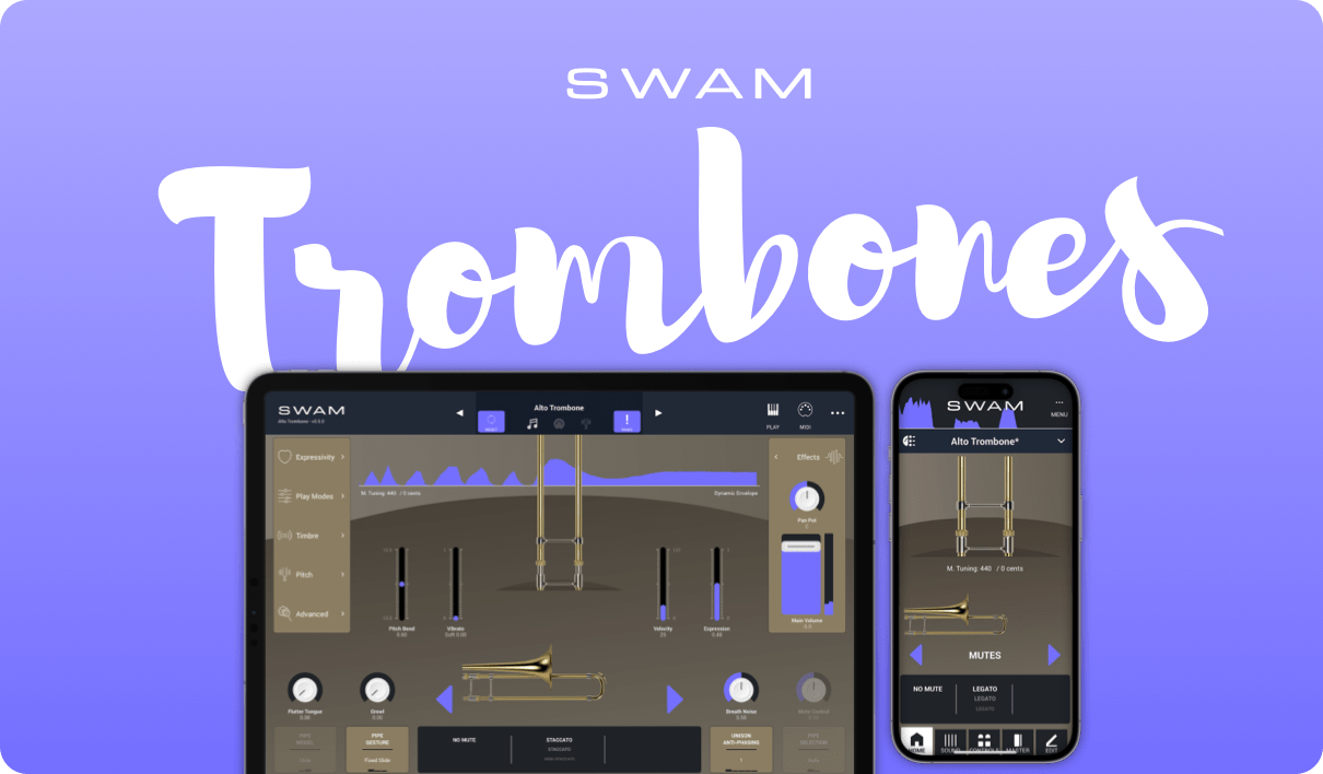 swam trombones