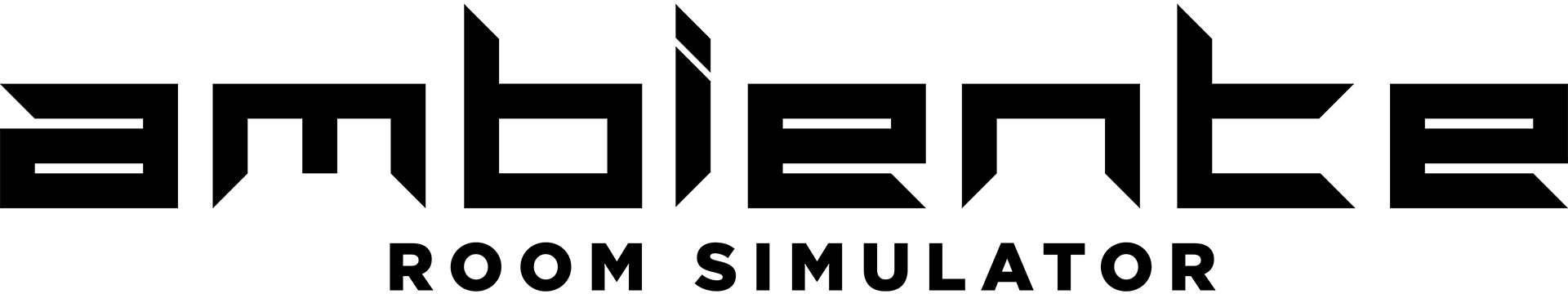 ambiente room simulator logo