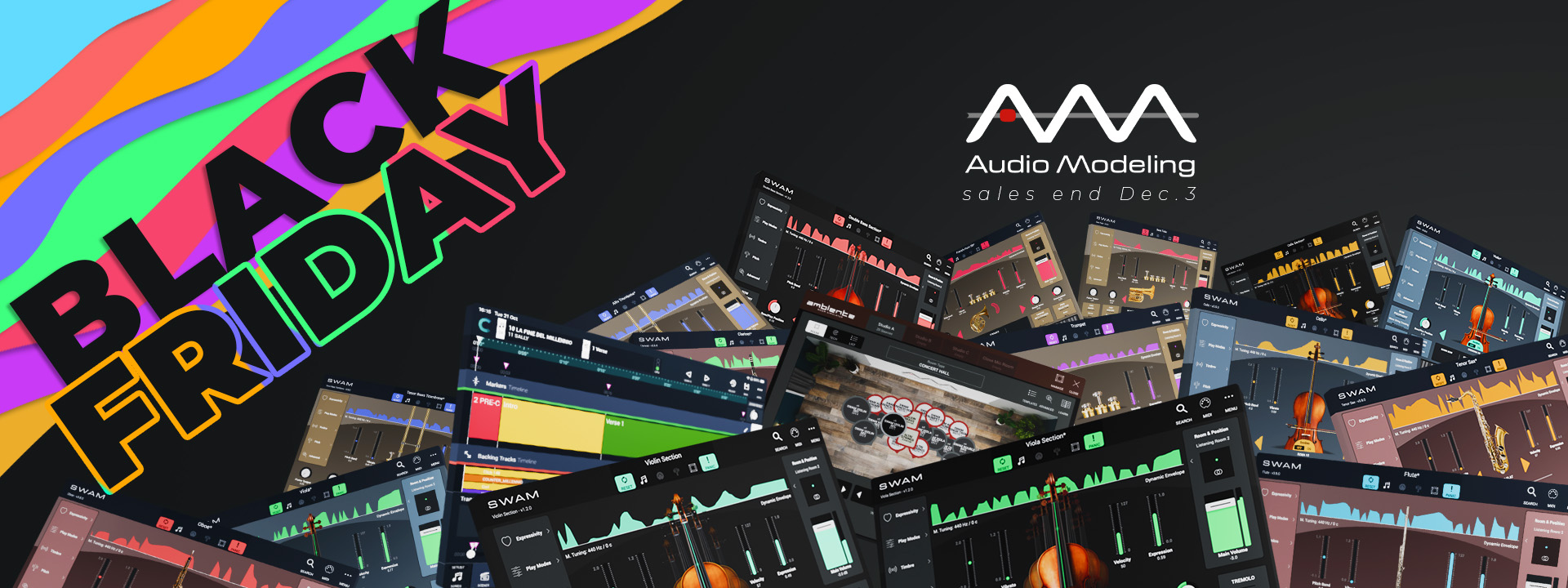 AUDIO MODELING BLACK FRIDAY - SALES END DEC. 3