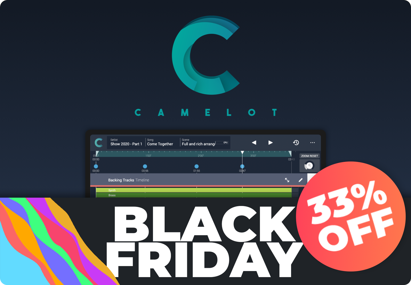 CAMELOTS iOS BLACK FRIDAY 33% OFF