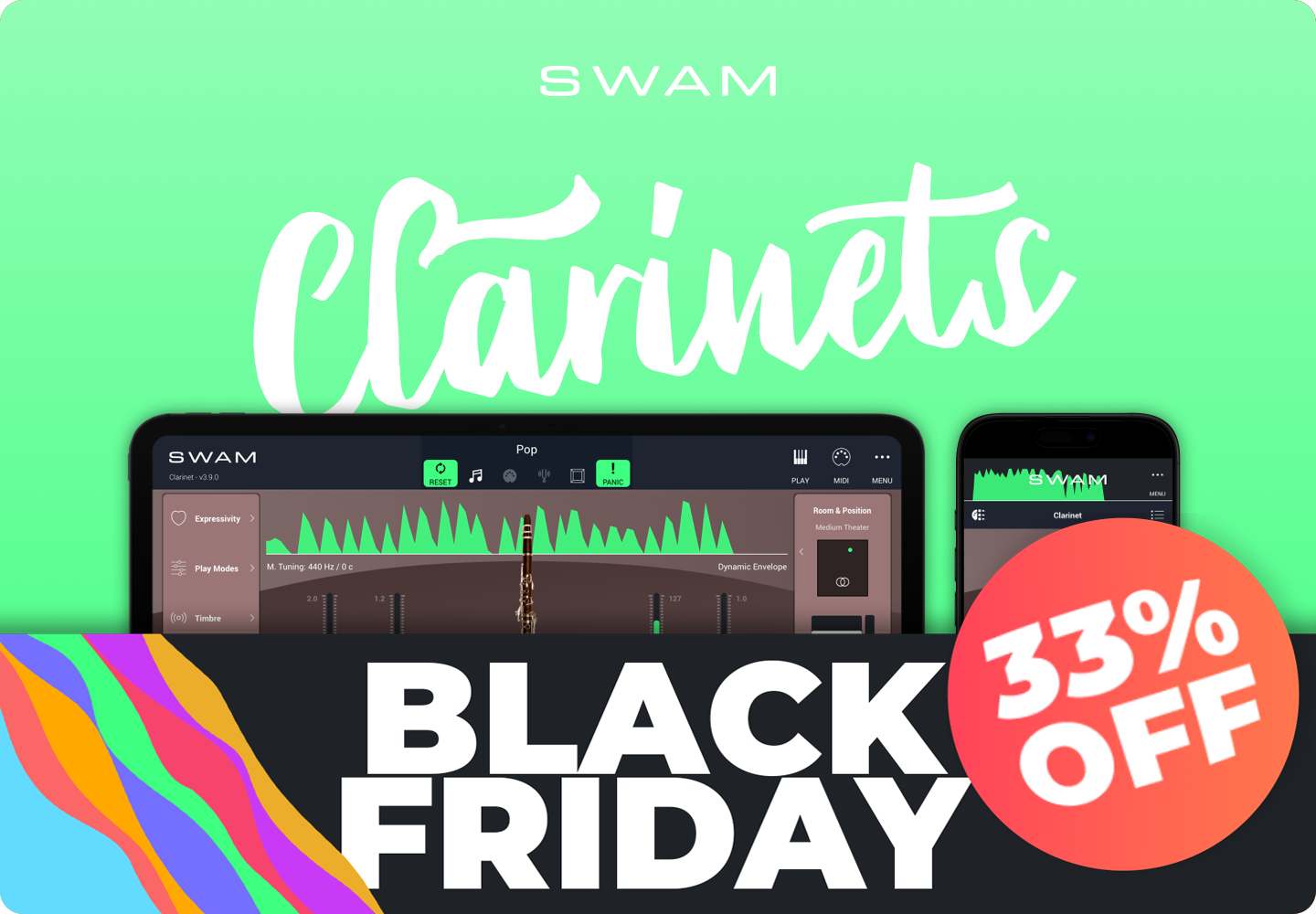 CLARINETS iOS BLACK FRIDAY 33% OFF