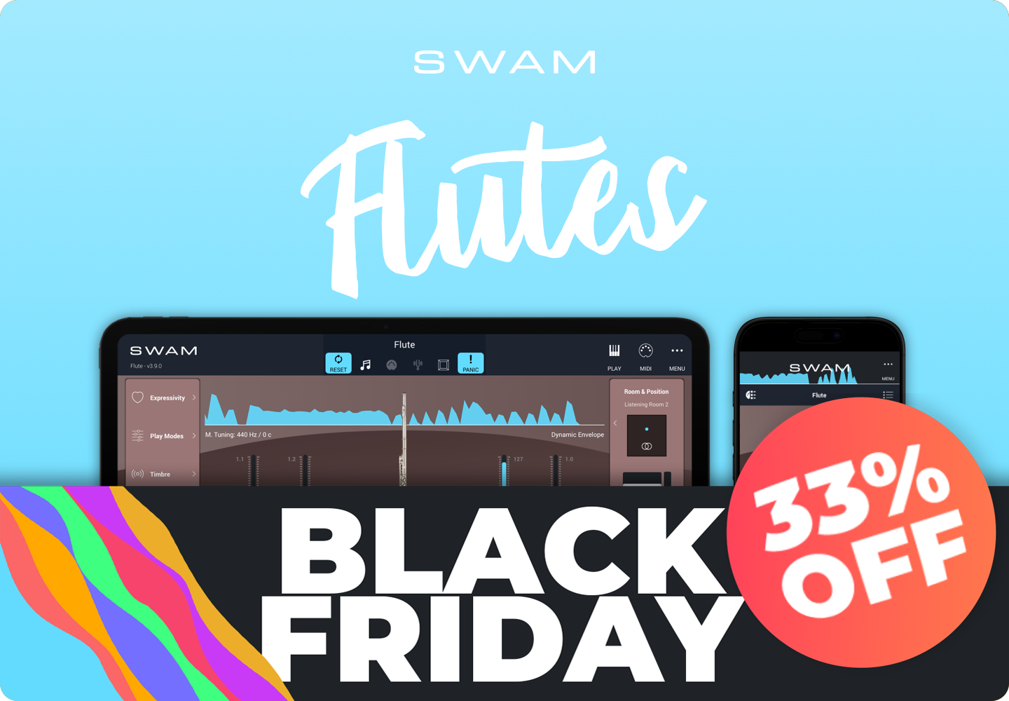 FLUTES iOS BLACK FRIDAY 33% OFF