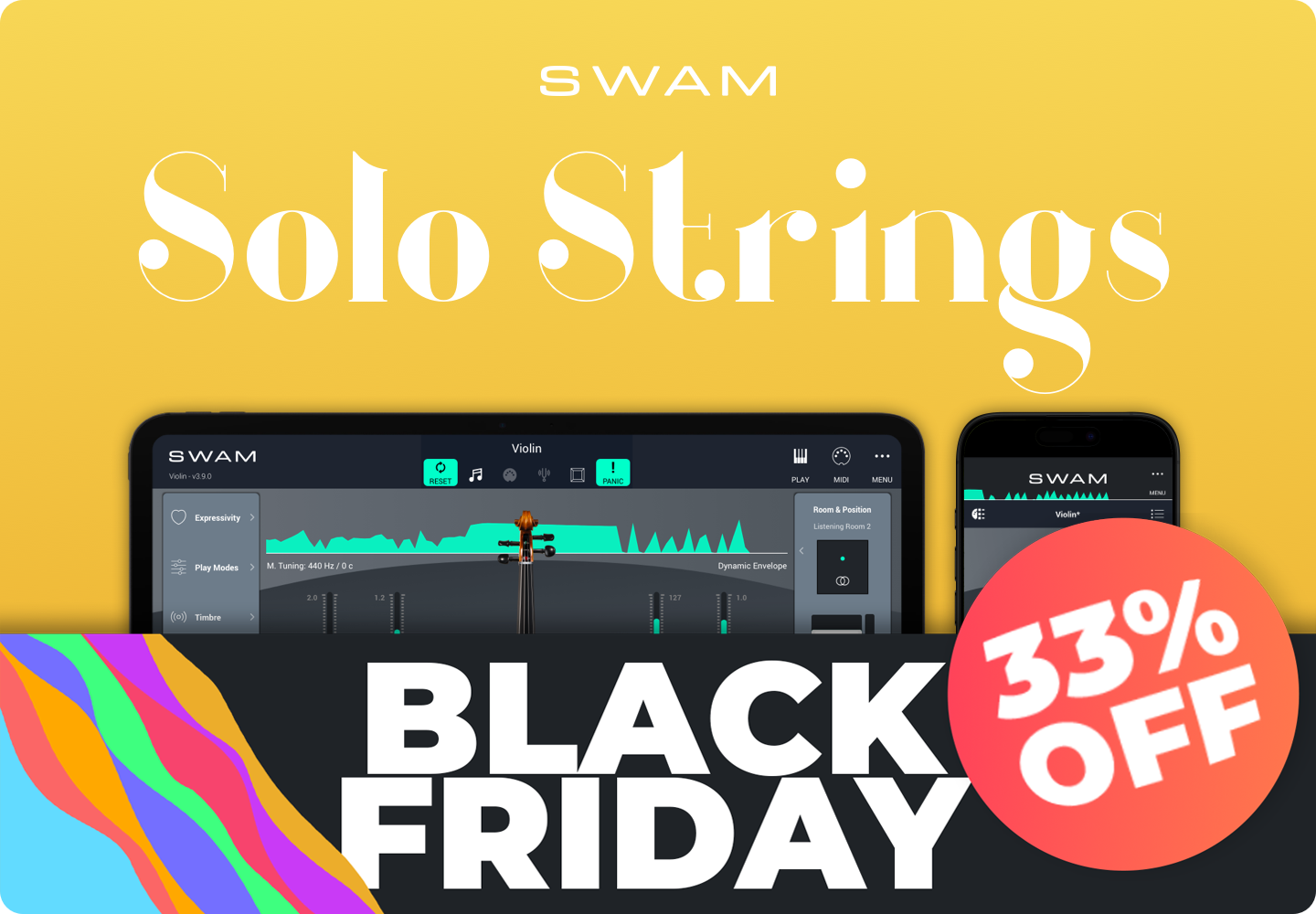 SOLO STRINGS iOS BLACK FRIDAY 33% OFF