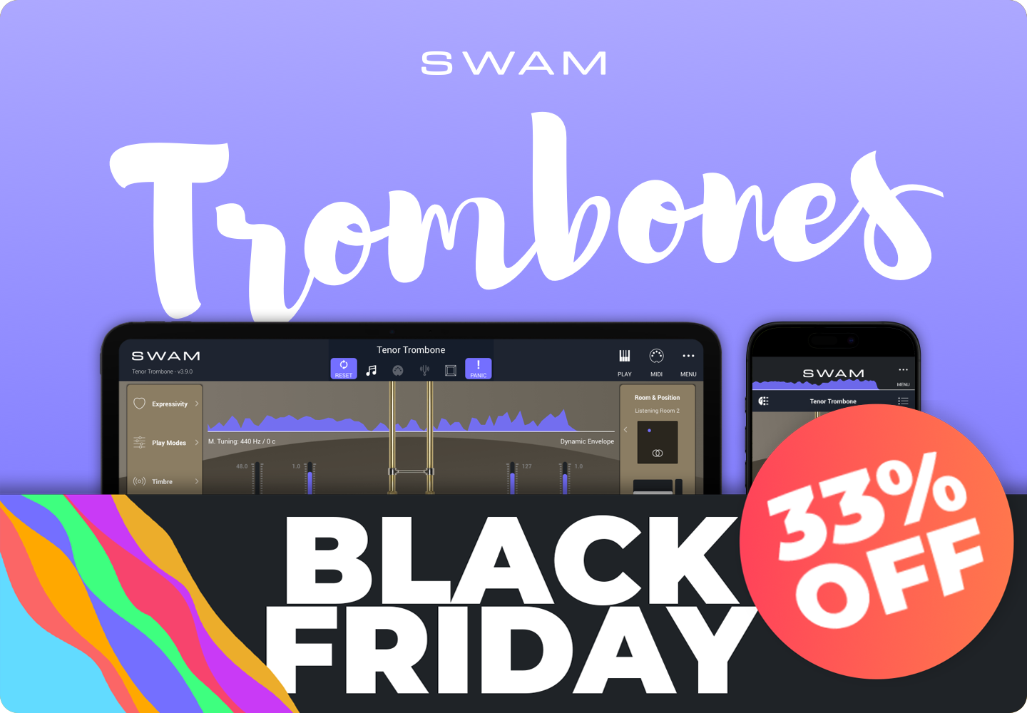 TROMBONES iOS BLACK FRIDAY 33% OFF