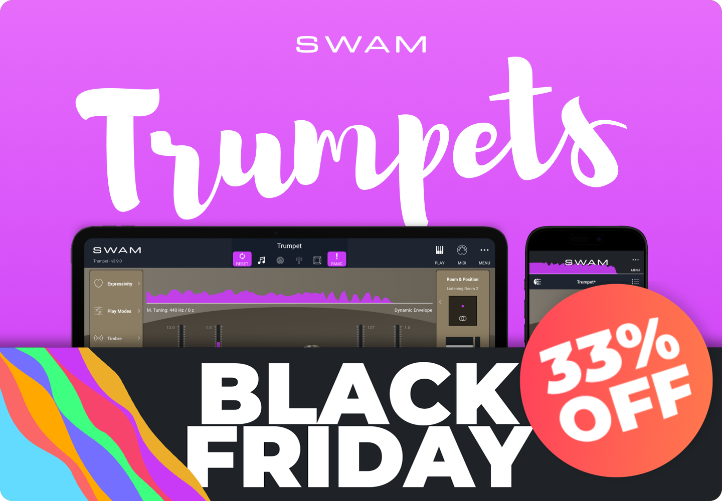 TRUMPETS iOS BLACK FRIDAY 33% OFF
