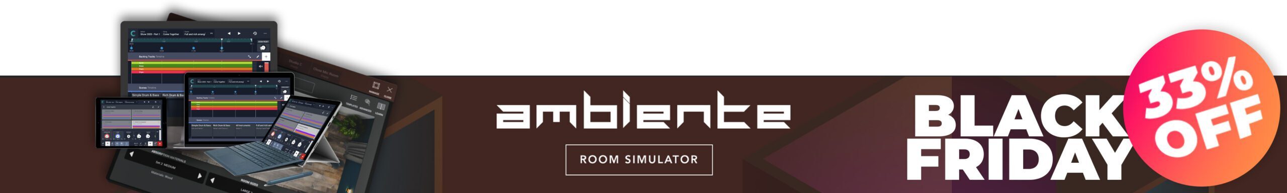 AMBIENTE BLACK FRIDAY 33% OFF