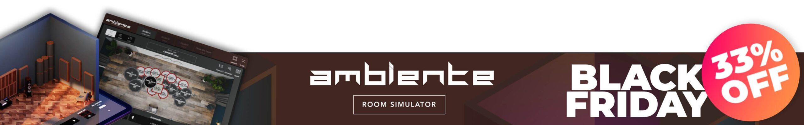 AMBIENTE BLACK FRIDAY 33% OFF